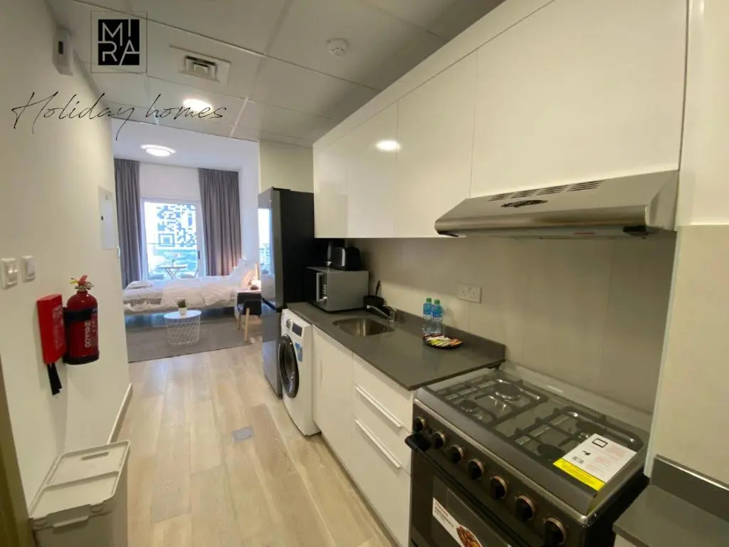 Serviced Studio in Bloom Heights by Mira Holiday Homes