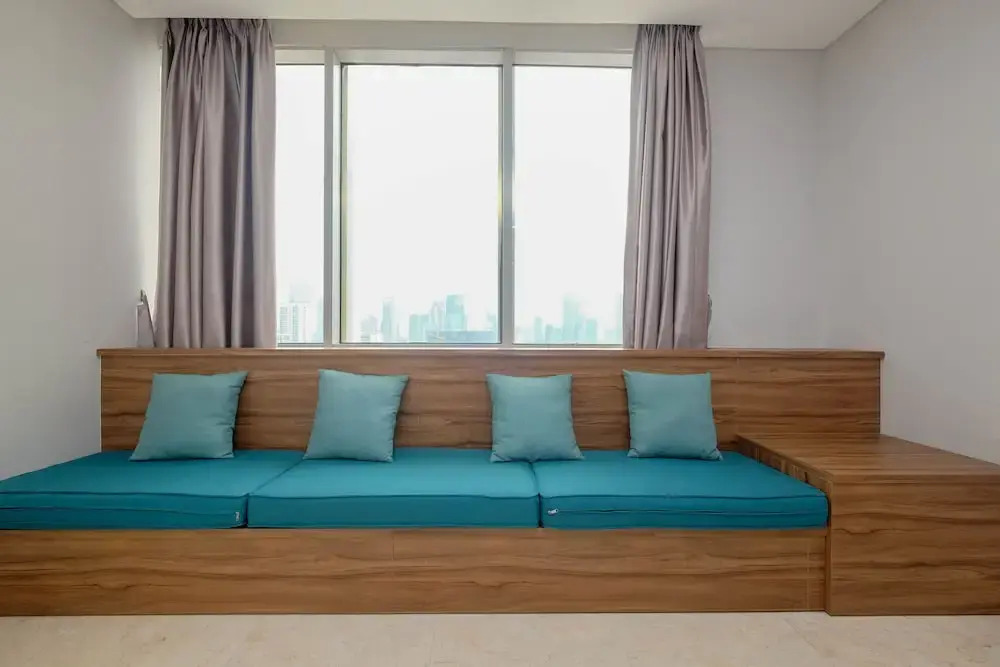 Luxury and Strategic 1BR Apartment at The Empyreal Epicentrum By Travelio