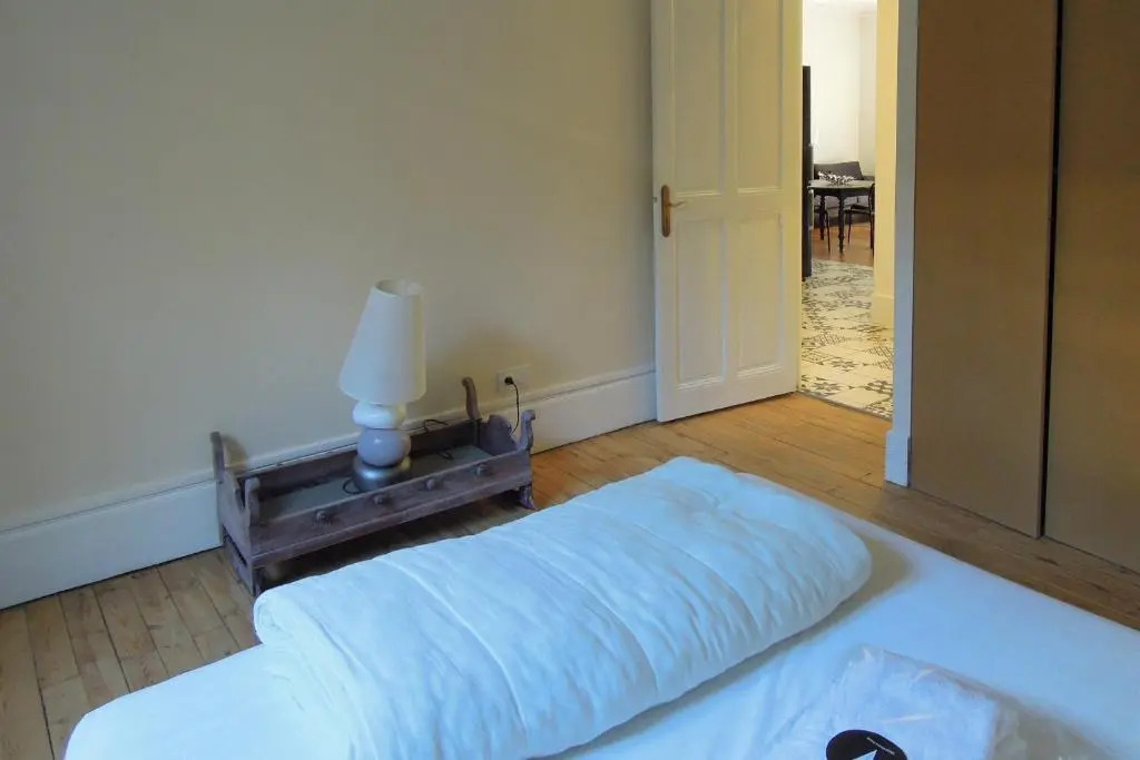 Superbspacious and quiet 4-rooms flat city center5 min walking gare #H9