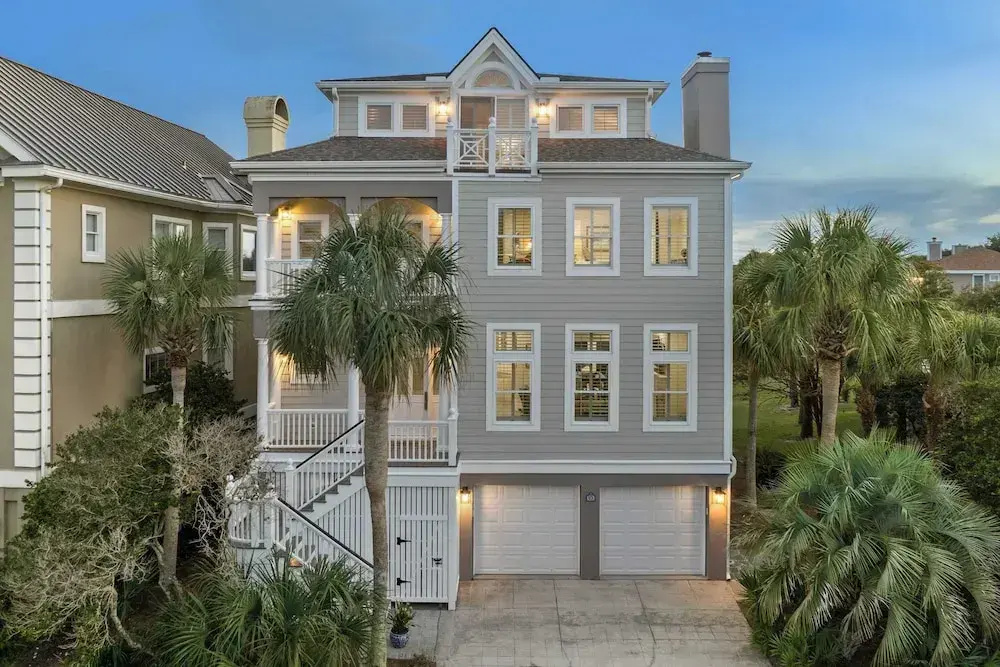 4BR Coastal Retreat w/ Balcony, Outdoor Shower & Beach Access in Isle of Palms Exclusive Ocean Point Community Ocean Point Haven by Avantstay