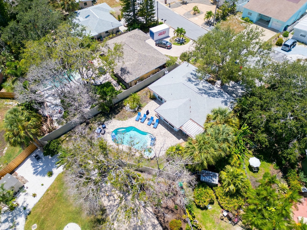 Home with Pool & Hot Tub Close to Beach