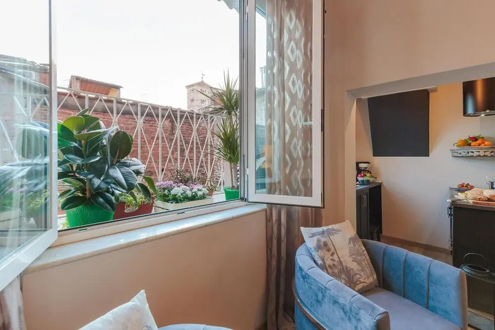 Smart and Central Located Two Bedrooms Air Conditioned Apartment Surrounded by Medieval Towers