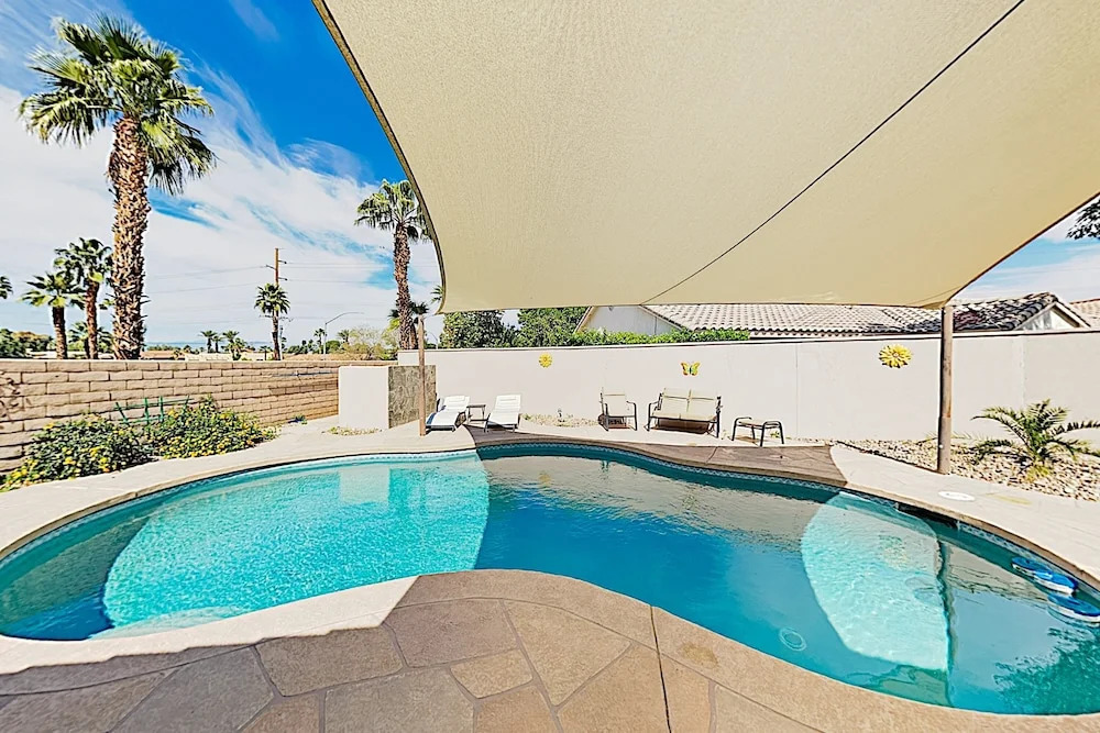New Listing! Stylish Getaway W/ Pool & Hot Tub 3 Bedroom Home