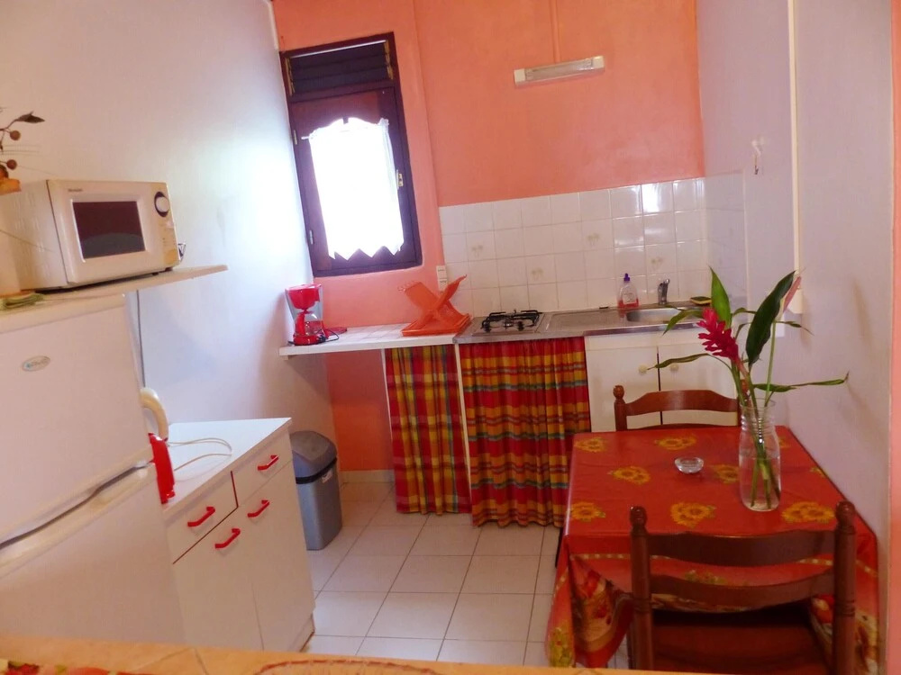 Studio in Capesterre Belle Eau, With Enclosed Garden and Wifi Near the Beach