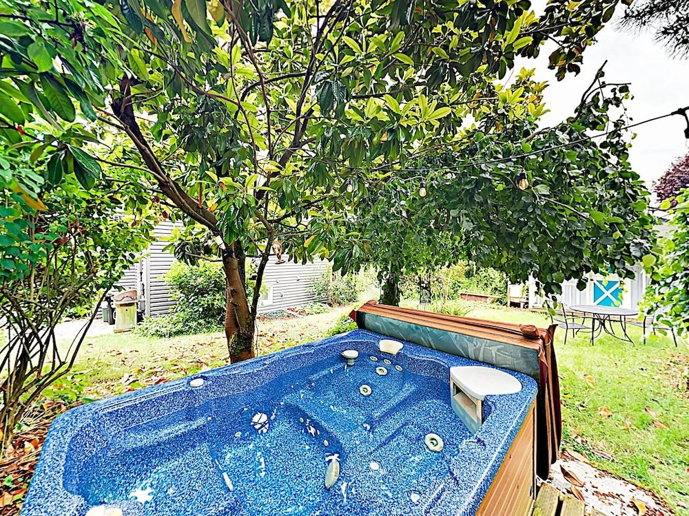 New Listing! Quiet Haven W/ Private Yard & Hot Tub 3 Bedroom Home