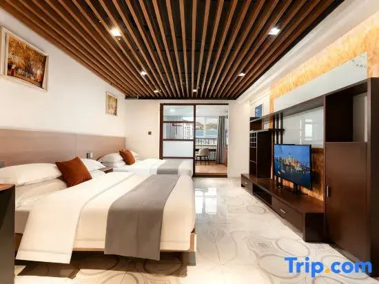 Weihai Ancient Street | Ease Residence Guesthouse (Xingfu Men Branch of Weihai High Plaza)