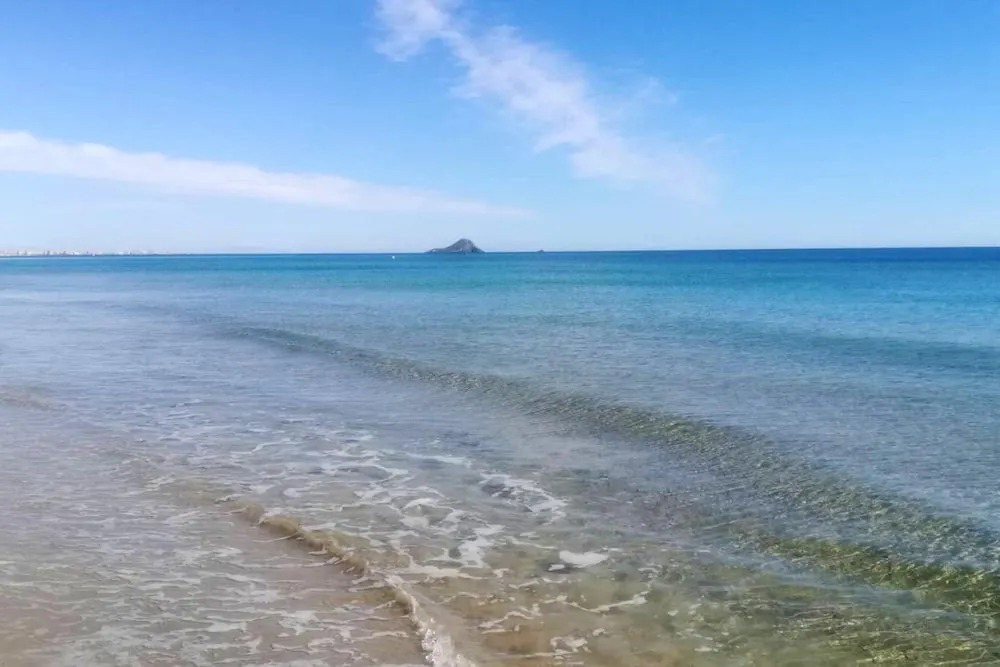 Apartment with 2 Bedrooms in la Manga, with Wonderful Sea View, Pool Access And Furnished Balcony