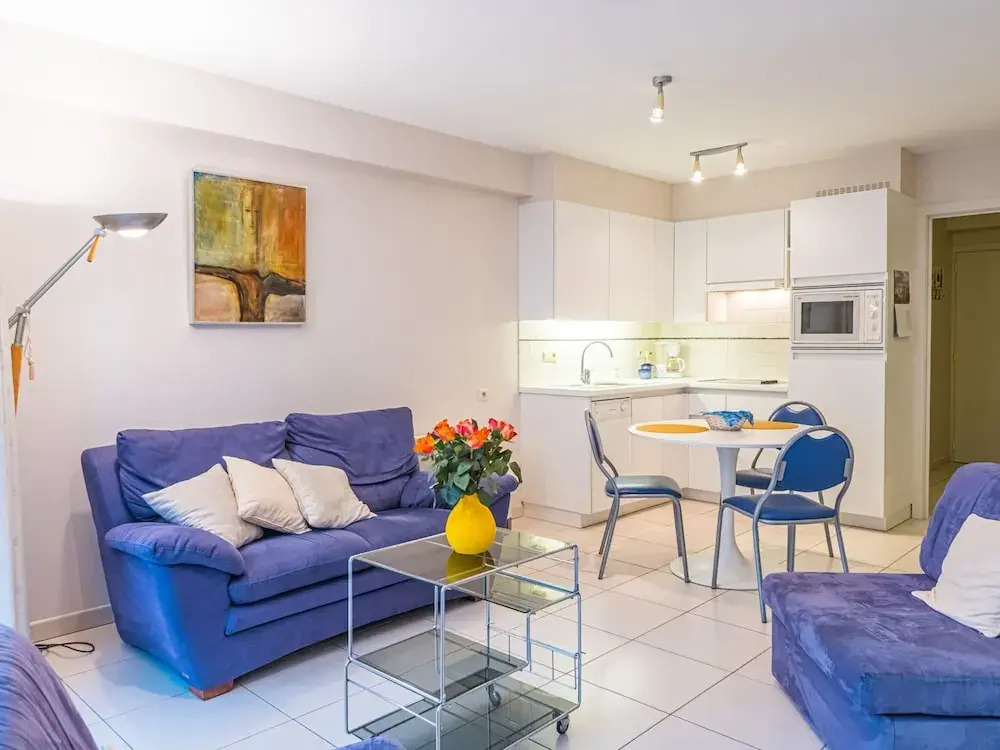 Apartment with 2 bedrooms and sea view