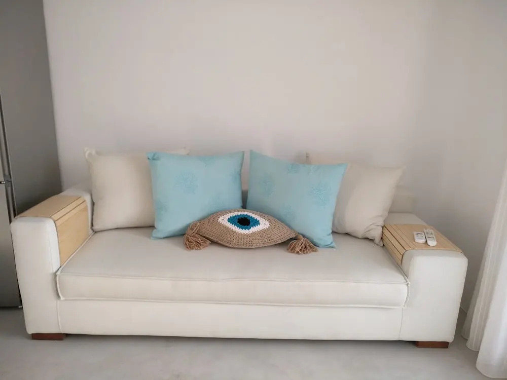 Blue, White and Grey Suites