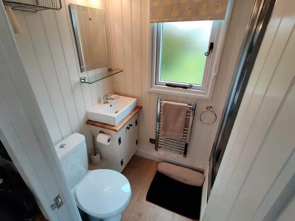 Duck House - 1 Bed Shepherds Hut - Gower