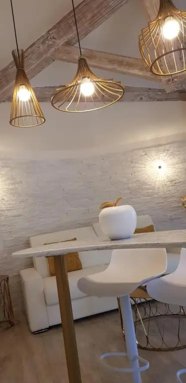 Studio villa château Currault