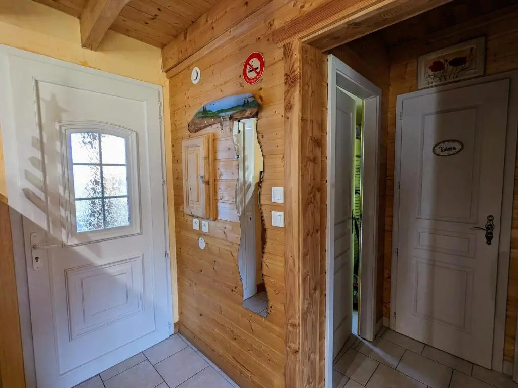 Chalet en bois avec jardin, proche ski et randonnée, équipé pour 8 pers. à Vagney, Vosges - FR-1-589-283