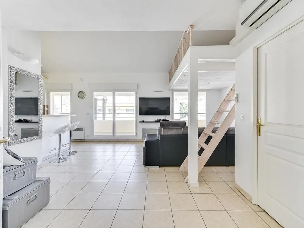 Festival-superbe T2/3 Duplex -pk -7 min Plage