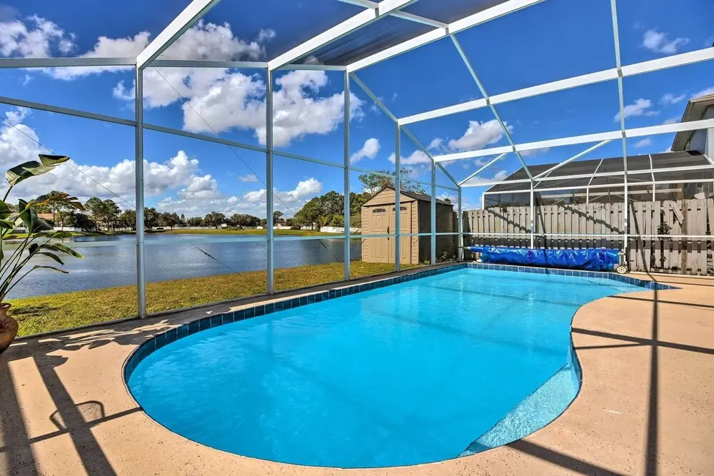 Lake-view Home w/ Game Room in Orlando!