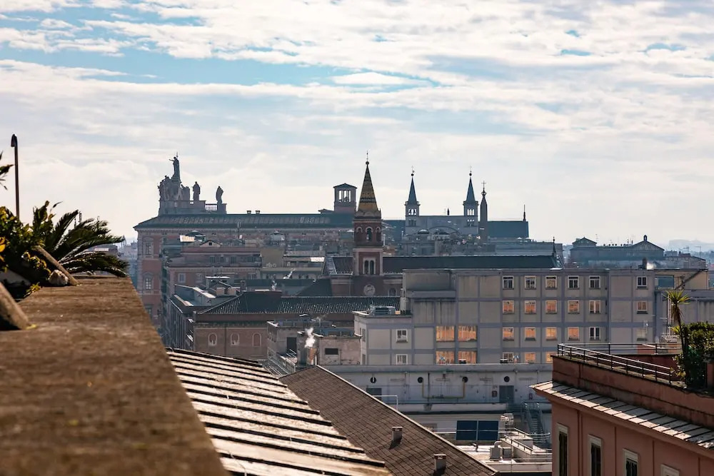 Rome as you feel - Dante Penthouse - Large Terrace with View