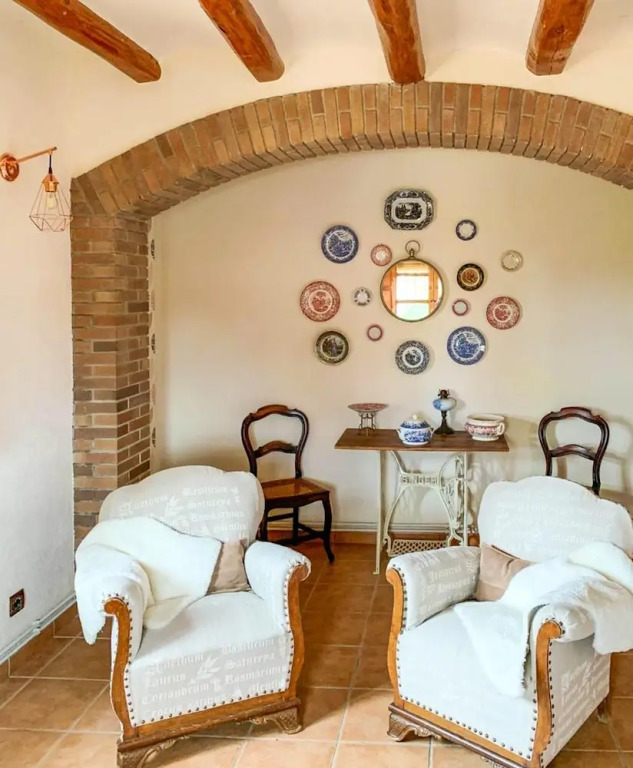 House With 4 Bedrooms in Guardiola de Font rubí, With Wonderful Mountain View, Furnished Terrace and Wifi Near the Beach