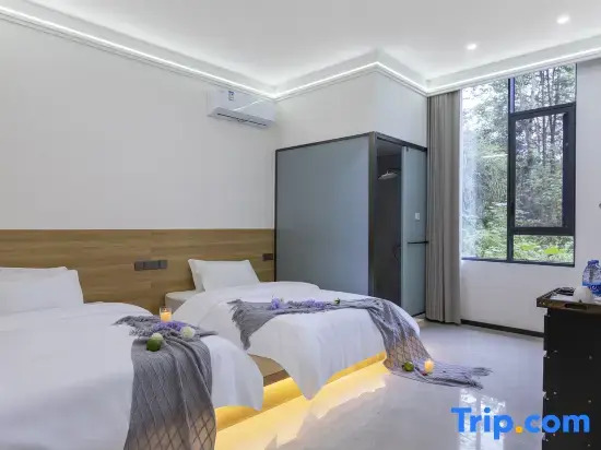 Xicun Villa Private Hot Spring Villa Garden Swimming Pool Standalone Villa (Qingchengshan Branch)
