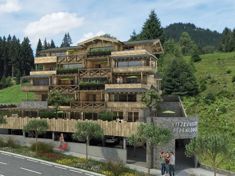 Kitzbühel alpine lodge with sauna
