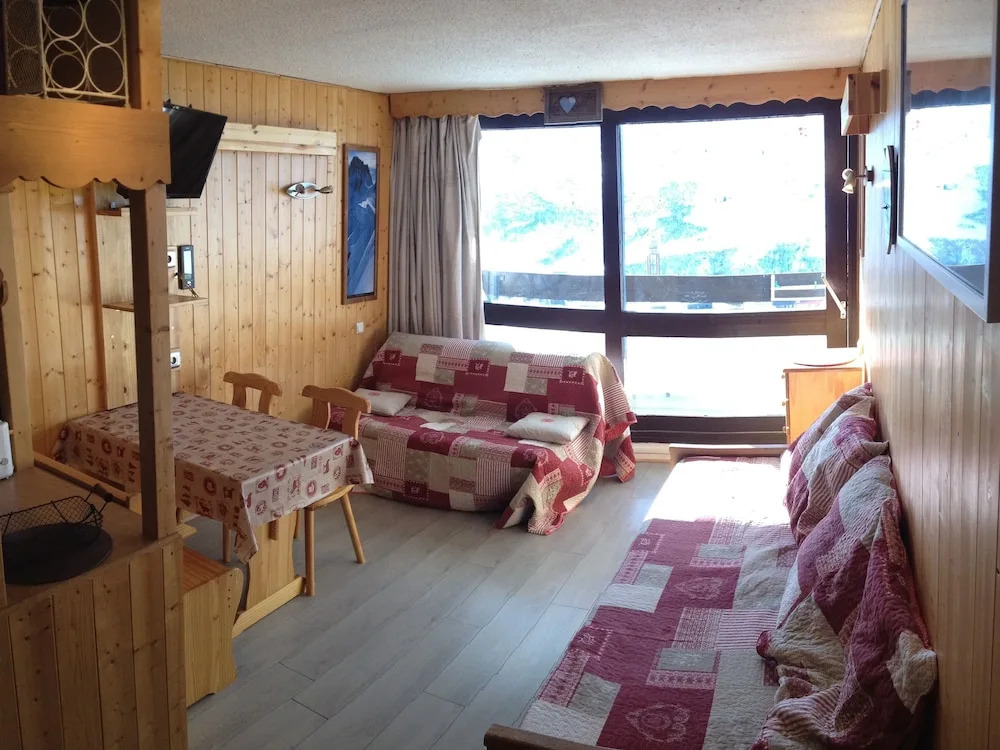 Studio Les Ménuires 3 Vallées - Ski aux Pieds