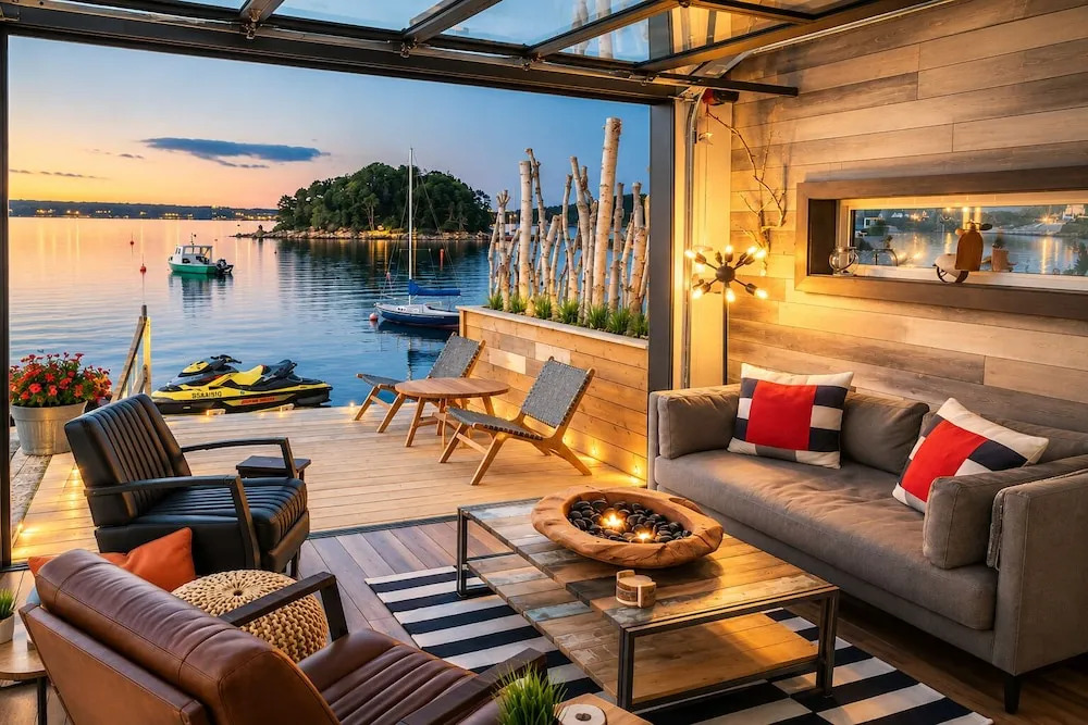 Lux Exec Home HFX Waterfront Pool Hot Tub