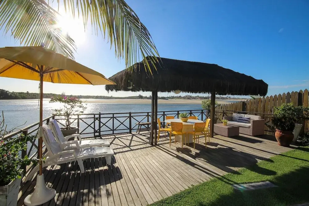 Casa Pé na areia na Praia de Genipabu