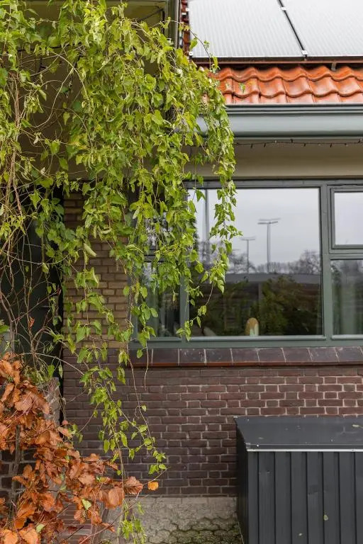 De oude slaght- luxe suite met buitensauna