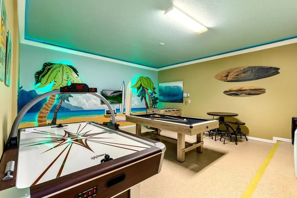 Lake Views, Private Pool & Spa, Games Room..