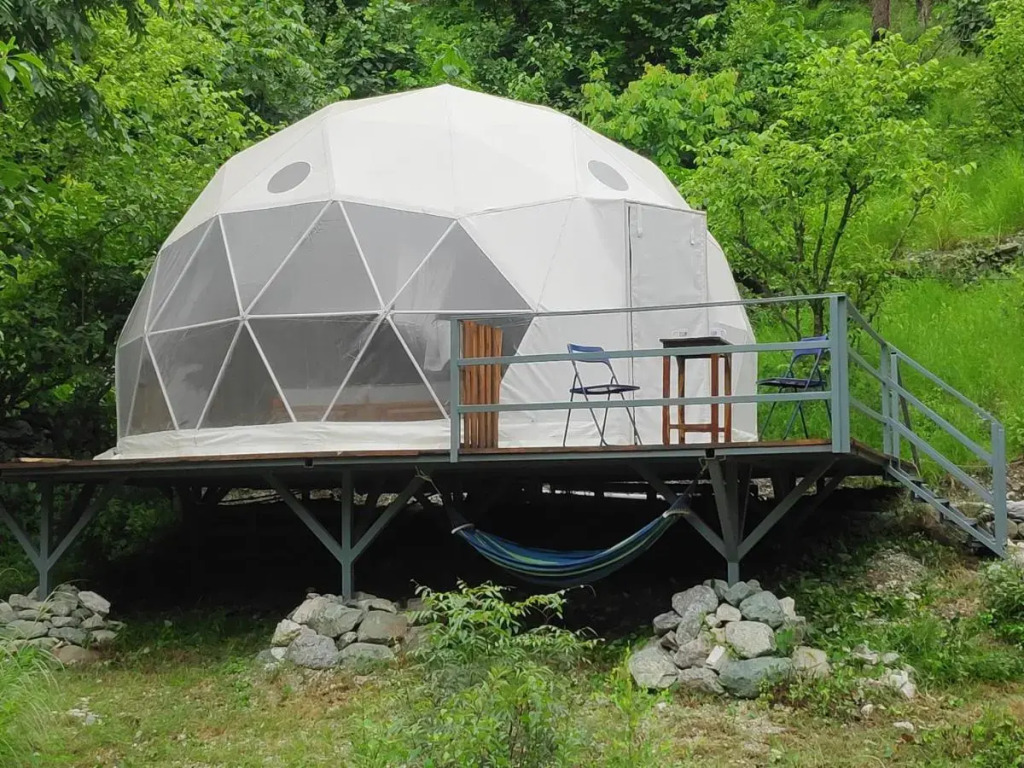 Glamping Tales by the Riverside - Luxury Geodesic Domes & Tents