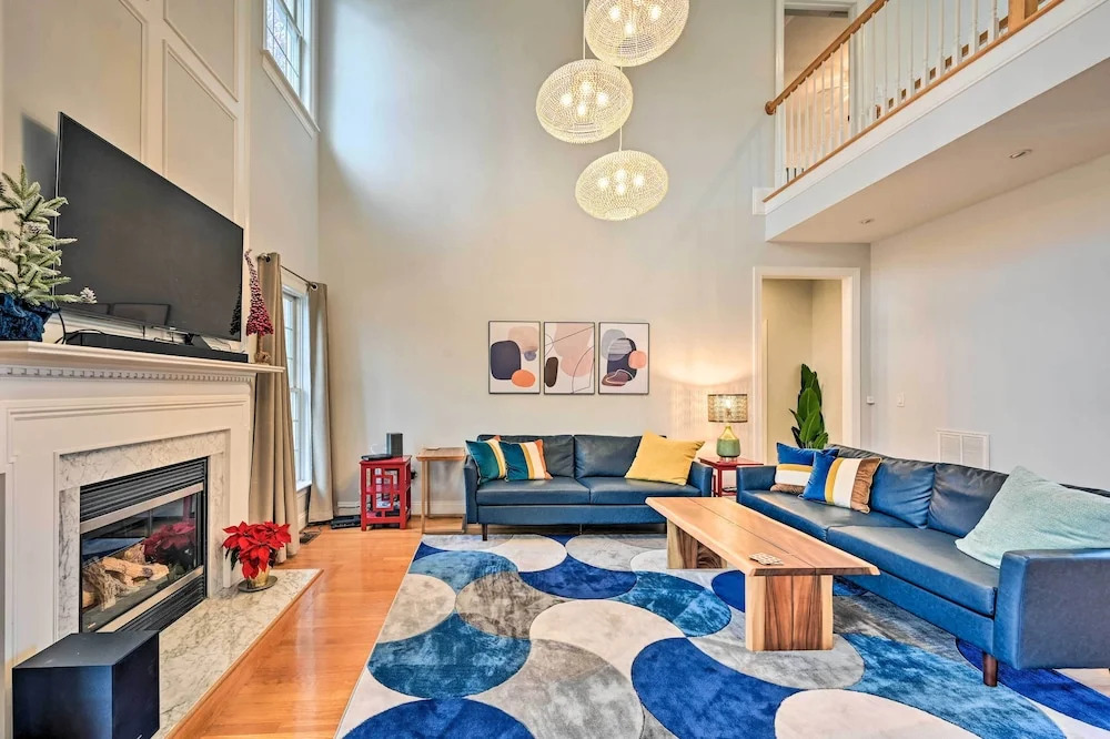 Tranquil Greensboro Home w/ Fire Pit
