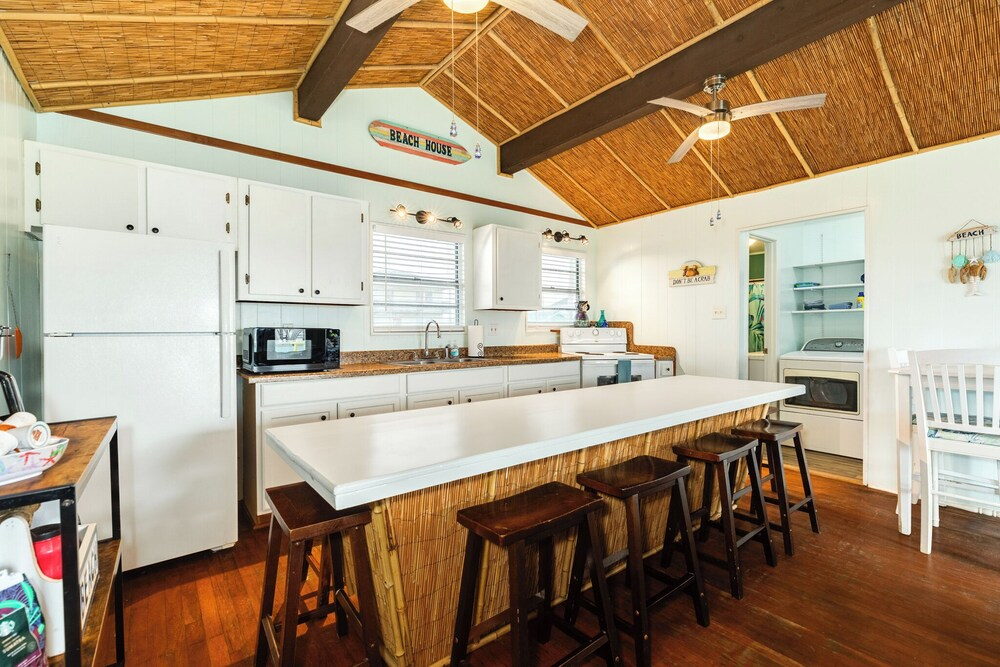 Walk to Ocean: Coastal Surfside Beach Bungalow!