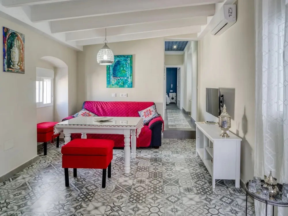 Bohemian Apartment in Arcos de la Frontera near Fishing