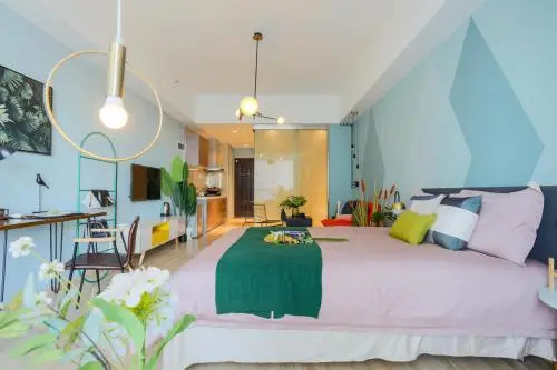 Hefei Binhu New District·Wanda City Subway Station· Locals Apartment 00164200