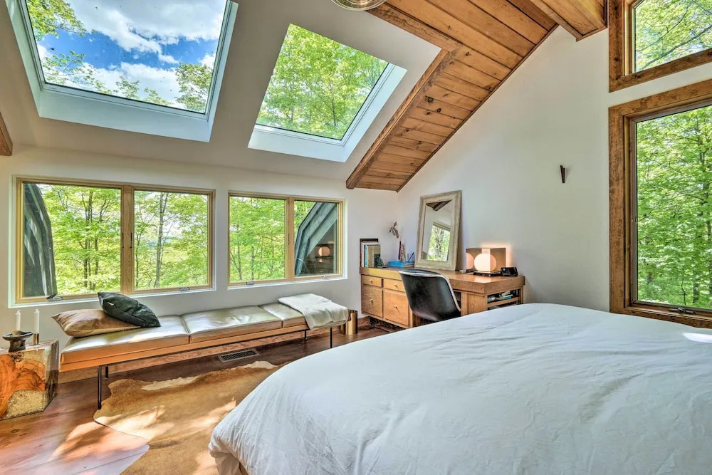 Luxe Plymouth Chalet w/ Indoor Pool & 3 Decks!