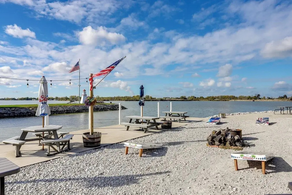 75' Private Dock! Waterfront Nugent's Canal Home