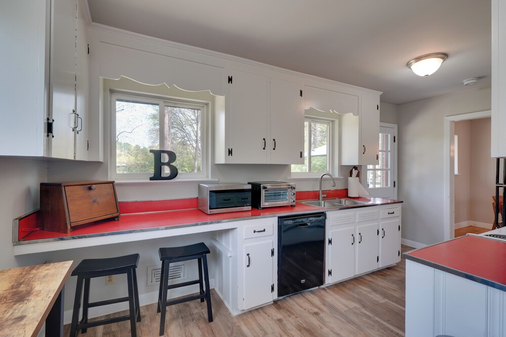 Deck & Patio! Walkable Downtown Cary Home