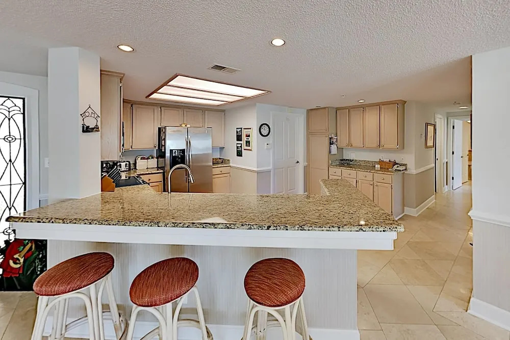 Spacious Fourth-Floor Oceanfront Resort Condo condo