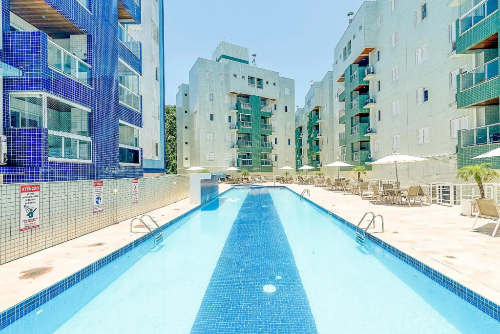 Cobertura 3 Suítes - Decorada 350 metros da Praia Grande Ubatuba