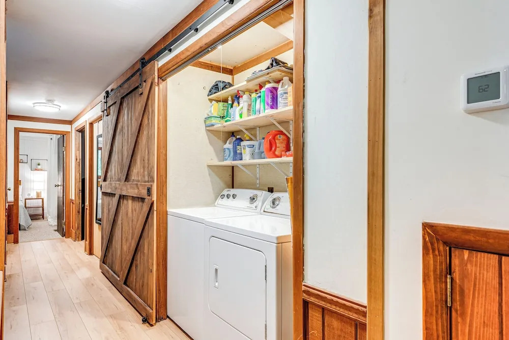 Creek Access & Deck: Family Pocono Pines Cottage
