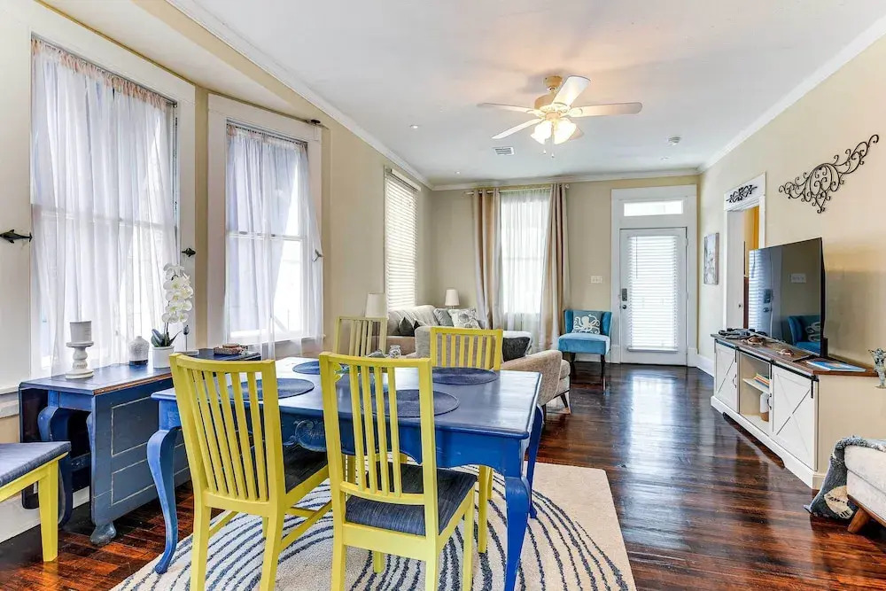 Walk to Beach! Family-friendly Galveston Home