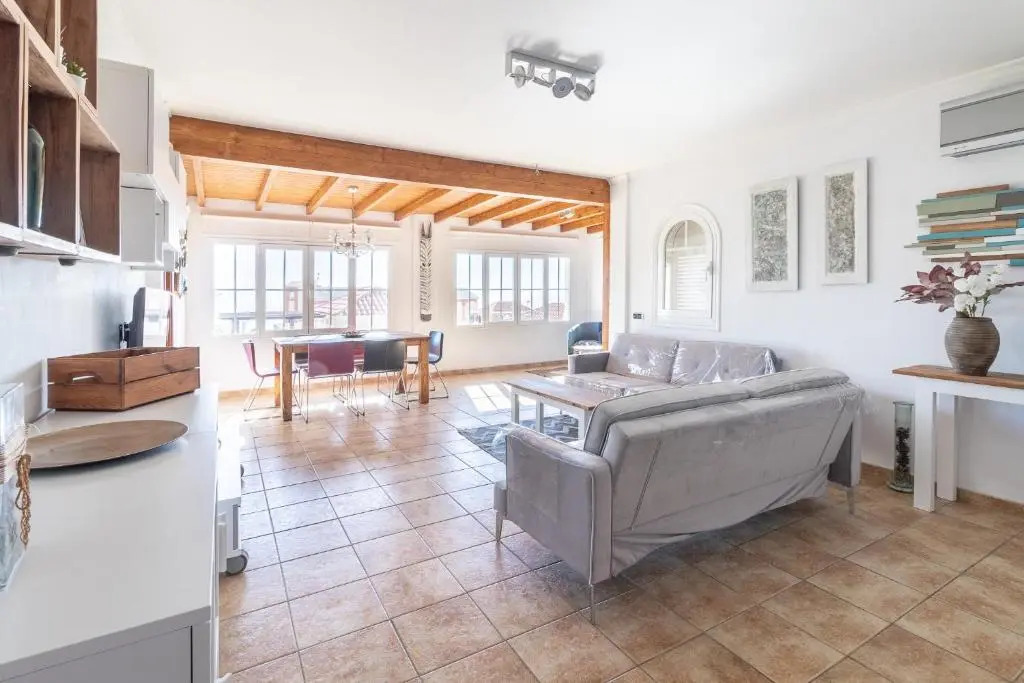 Flatguest Pajara + 2 terraces + 9 PAX + Sea view