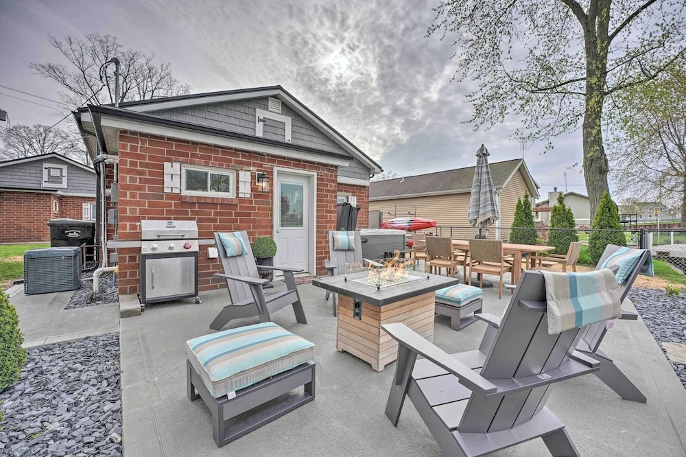 Waterfront Syracuse Home w/ Patio & Fire Pit!