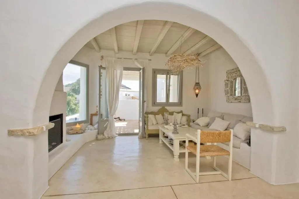 4-bedroom Cycladic Villa with Seaview