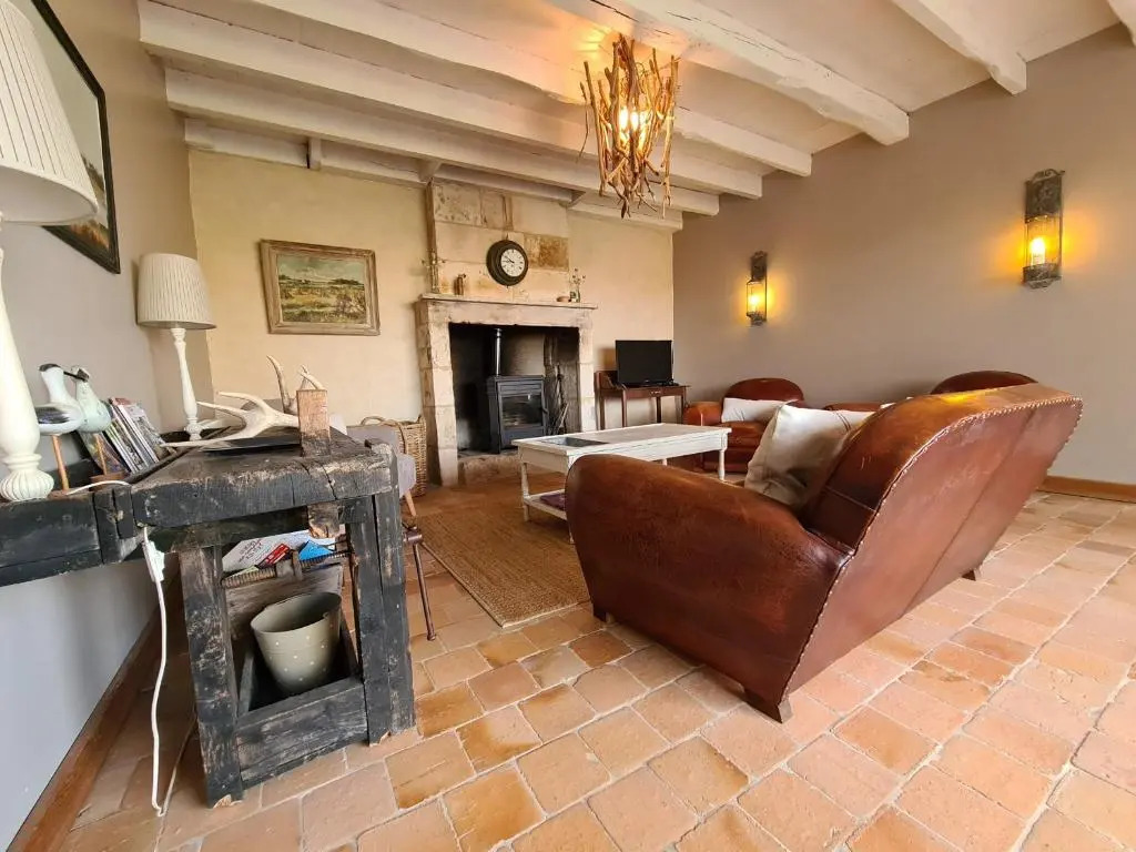 Gîte en Berry au cœur du Parc Naturel avec jardin et parking, 3 chambres, cheminée - FR-1-591-157