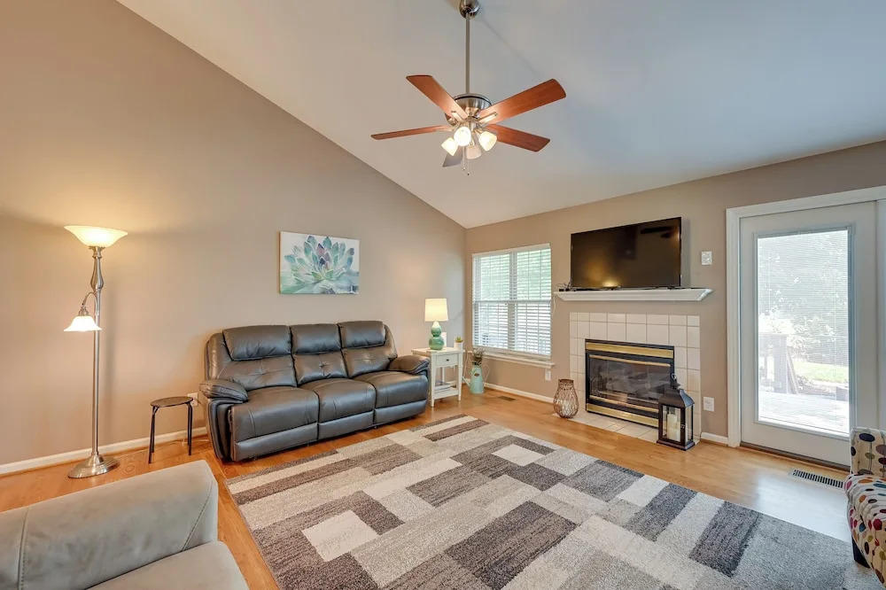 11 Mi to Greensboro: Family Home w/ Hot Tub
