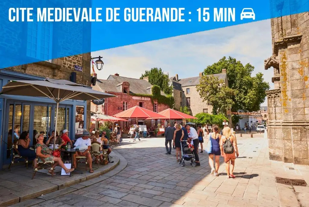 Appartement La Baule Pornichet Terrasse - Cuisine - Calme - Wifi - Parking Gratuit