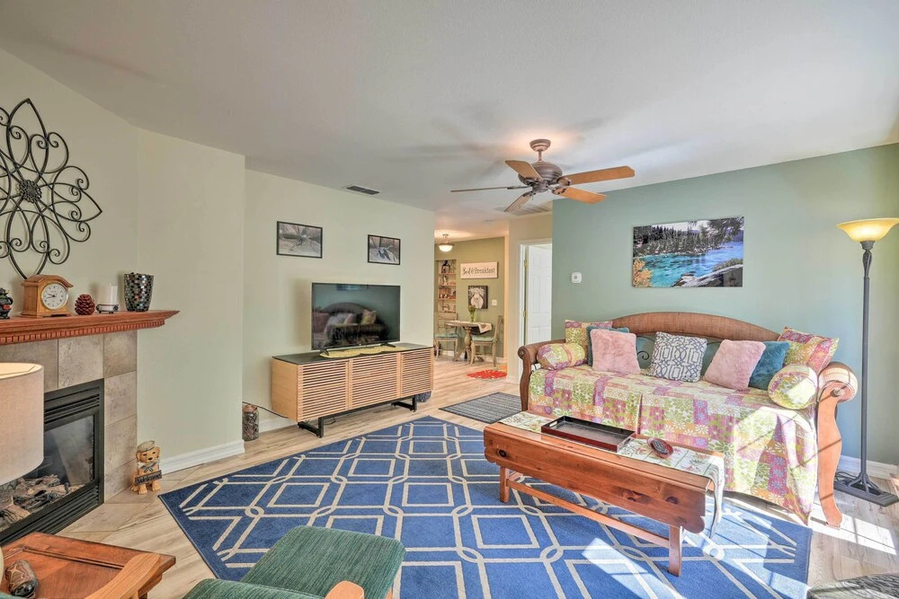 Private Deck: Pollock Pines Apt on 5 Acres
