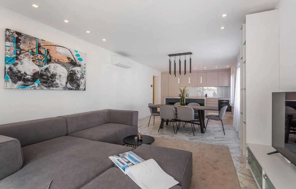 Beautiful Apartment in Malinska With Outdoor Swimming Pool, Wifi and 3 Bedrooms