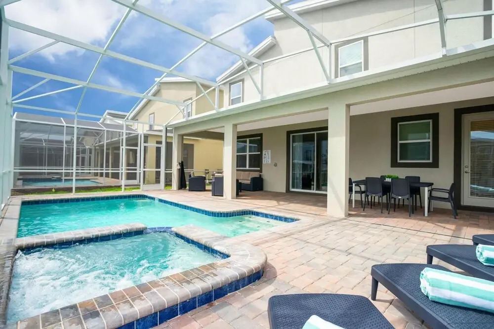 Marvelous 7Bd 5Ba Family Friendly w Gameroom Pool Close to Disney 1201