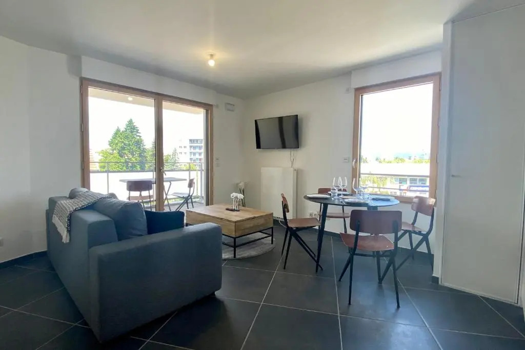 Le Triangle d'Or - Appartement 1 chambre avec garage & terrasse