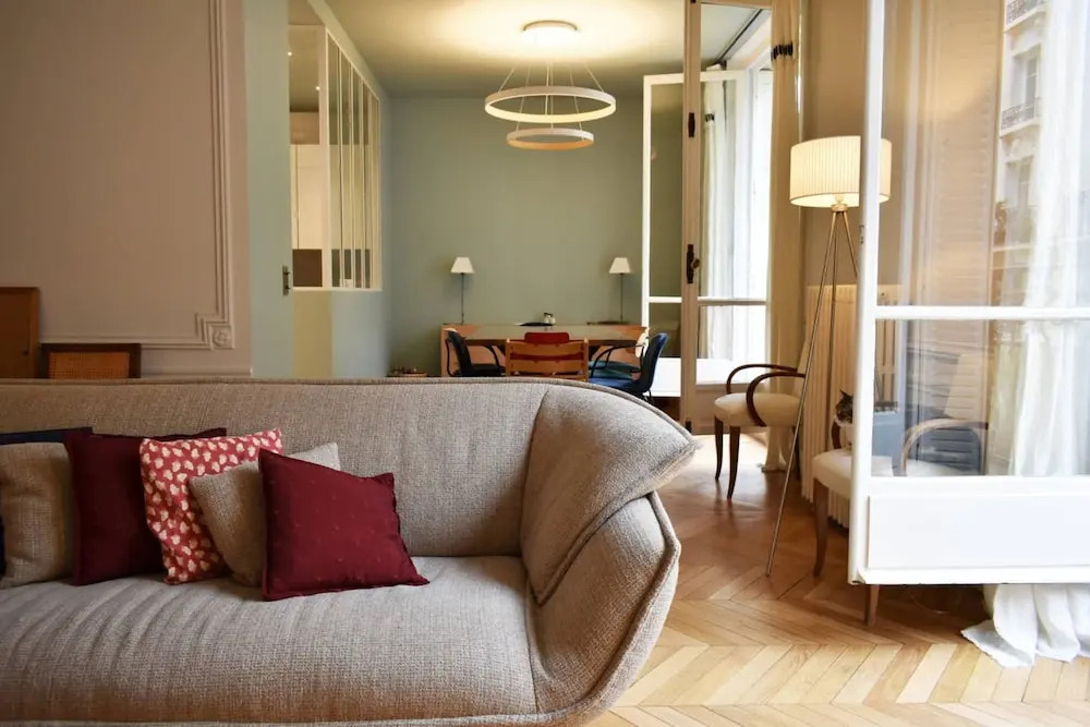 Spacious Parisian Family Apartment